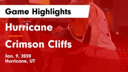 Hurricane  vs Crimson Cliffs Game Highlights - Jan. 9, 2020