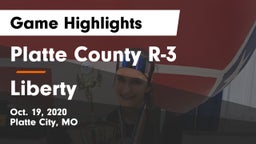 Platte County R-3 vs Liberty  Game Highlights - Oct. 19, 2020