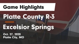 Platte County R-3 vs Excelsior Springs  Game Highlights - Oct. 27, 2020