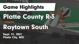 Platte County R-3 vs Raytown South  Game Highlights - Sept. 21, 2021