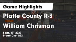 Platte County R-3 vs William Chrisman  Game Highlights - Sept. 13, 2022