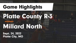 Platte County R-3 vs Millard North   Game Highlights - Sept. 24, 2022
