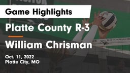 Platte County R-3 vs William Chrisman  Game Highlights - Oct. 11, 2022