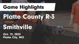 Platte County R-3 vs Smithville  Game Highlights - Oct. 19, 2023