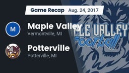 Recap: Maple Valley  vs. Potterville  2017
