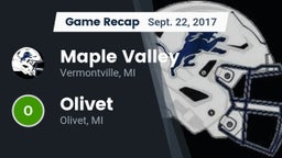 Recap: Maple Valley  vs. Olivet  2017