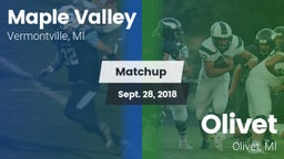 Matchup: Maple Valley vs. Olivet  2018