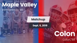Matchup: Maple Valley vs. Colon  2019