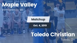 Matchup: Maple Valley vs. Toledo Christian  2019