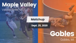Matchup: Maple Valley vs. Gobles  2020