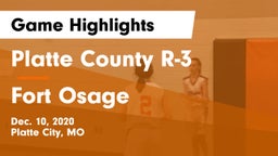 Platte County R-3 vs Fort Osage  Game Highlights - Dec. 10, 2020