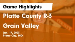 Platte County R-3 vs Grain Valley  Game Highlights - Jan. 17, 2023