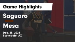 Saguaro  vs Mesa  Game Highlights - Dec. 28, 2021