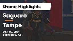 Saguaro  vs Tempe Game Highlights - Dec. 29, 2021