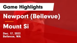 Newport  (Bellevue) vs Mount Si  Game Highlights - Dec. 17, 2022