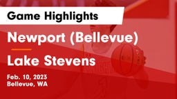 Newport  (Bellevue) vs Lake Stevens  Game Highlights - Feb. 10, 2023