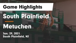 South Plainfield  vs Metuchen  Game Highlights - Jan. 29, 2021