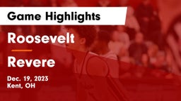 Roosevelt  vs Revere  Game Highlights - Dec. 19, 2023