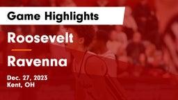 Roosevelt  vs Ravenna  Game Highlights - Dec. 27, 2023