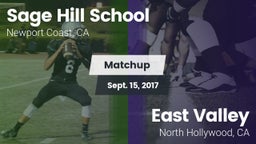 Matchup: Sage Hill School vs. East Valley  2017
