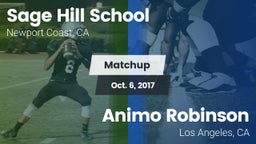 Matchup: Sage Hill School vs. Animo Robinson  2017