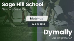 Matchup: Sage Hill School vs. Dymally  2018