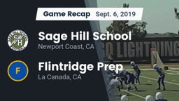 Recap: Sage Hill School vs. Flintridge Prep  2019