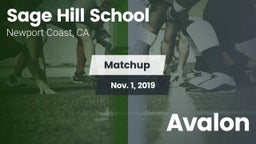 Matchup: Sage Hill School vs. Avalon 2019