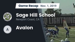 Recap: Sage Hill School vs. Avalon 2019