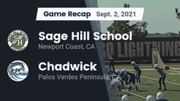 Recap: Sage Hill School vs. Chadwick  2021