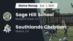 Recap: Sage Hill School vs. Southlands Christian  2021