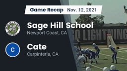Recap: Sage Hill School vs. Cate  2021