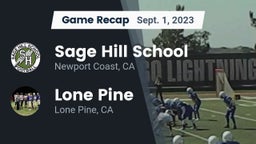Recap: Sage Hill School vs. Lone Pine  2023