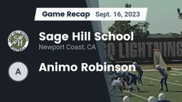 Recap: Sage Hill School vs. Animo Robinson 2023
