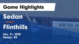 Sedan  vs Flinthills  Game Highlights - Jan. 21, 2020