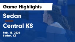 Sedan  vs Central  KS Game Highlights - Feb. 18, 2020
