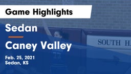 Sedan  vs Caney Valley  Game Highlights - Feb. 25, 2021