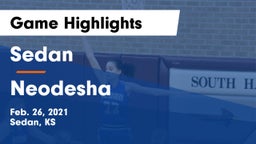 Sedan  vs Neodesha Game Highlights - Feb. 26, 2021