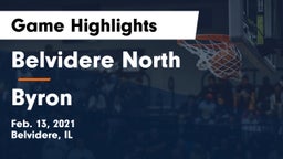 Belvidere North  vs Byron  Game Highlights - Feb. 13, 2021