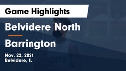 Belvidere North  vs Barrington  Game Highlights - Nov. 22, 2021