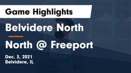 Belvidere North  vs North @ Freeport Game Highlights - Dec. 3, 2021