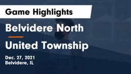 Belvidere North  vs United Township Game Highlights - Dec. 27, 2021