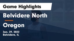 Belvidere North  vs Oregon  Game Highlights - Jan. 29, 2022