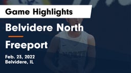 Belvidere North  vs Freeport  Game Highlights - Feb. 23, 2022