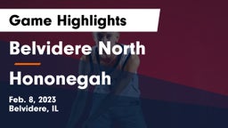 Belvidere North  vs Hononegah  Game Highlights - Feb. 8, 2023