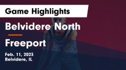 Belvidere North  vs Freeport  Game Highlights - Feb. 11, 2023