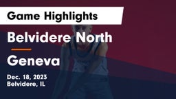 Belvidere North  vs Geneva  Game Highlights - Dec. 18, 2023