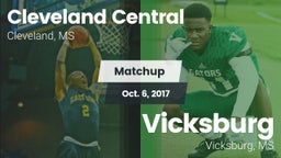 Matchup: Cleveland Central vs. Vicksburg  2017