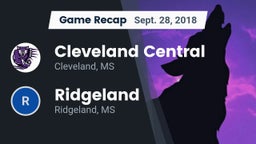 Recap: Cleveland Central  vs. Ridgeland  2018