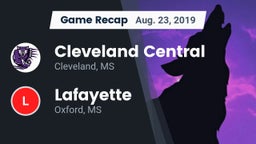 Recap: Cleveland Central  vs. Lafayette  2019